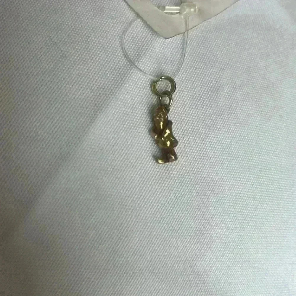 VINTAGE marked 875 vintage Dwarf gnome CHARM very detailed and rare - Picture 5 of 7
